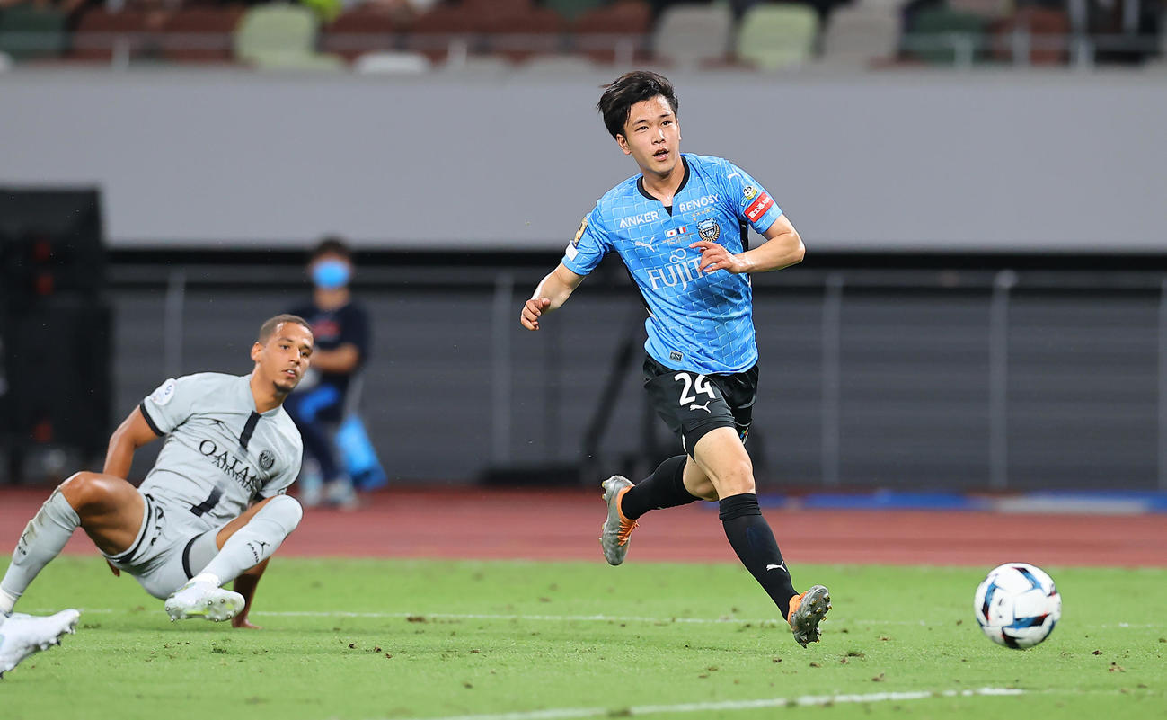 川崎F宮城天（2022年7月20日撮影）