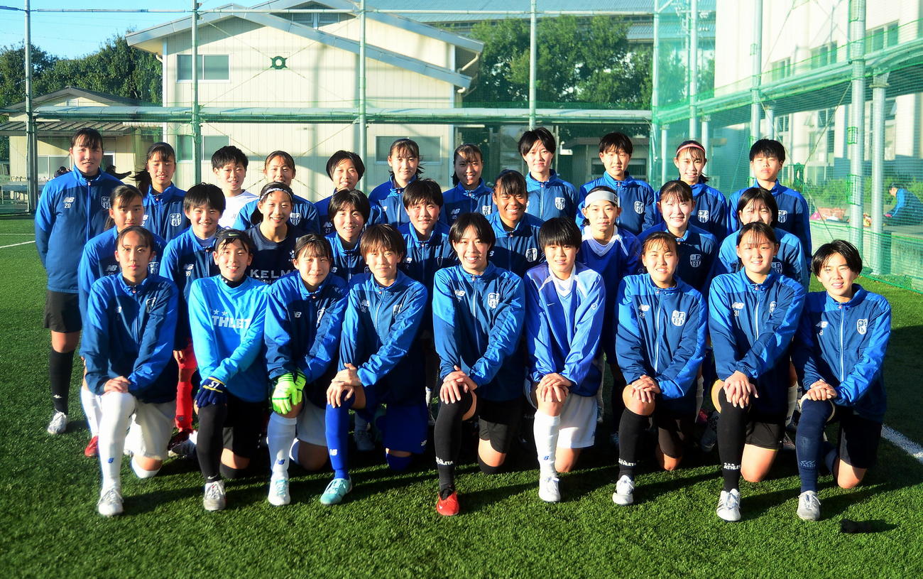 2連覇を目指す藤枝順心の選手たち
