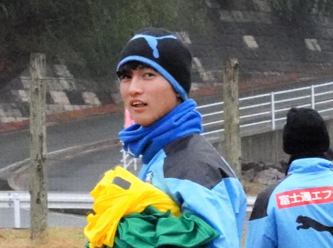 川崎F・MF名願斗哉（2023年12月15日撮影）