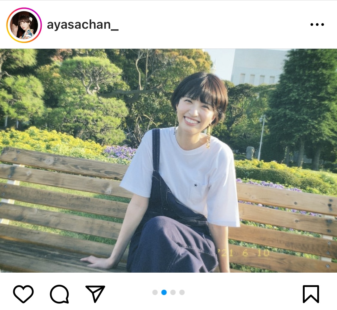 水谷彩咲インスタグラムから