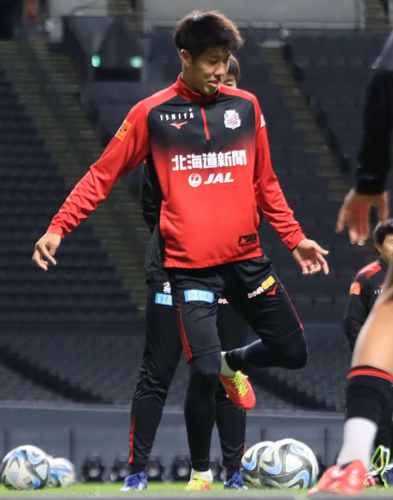 田中駿汰（2023年12月1日撮影）