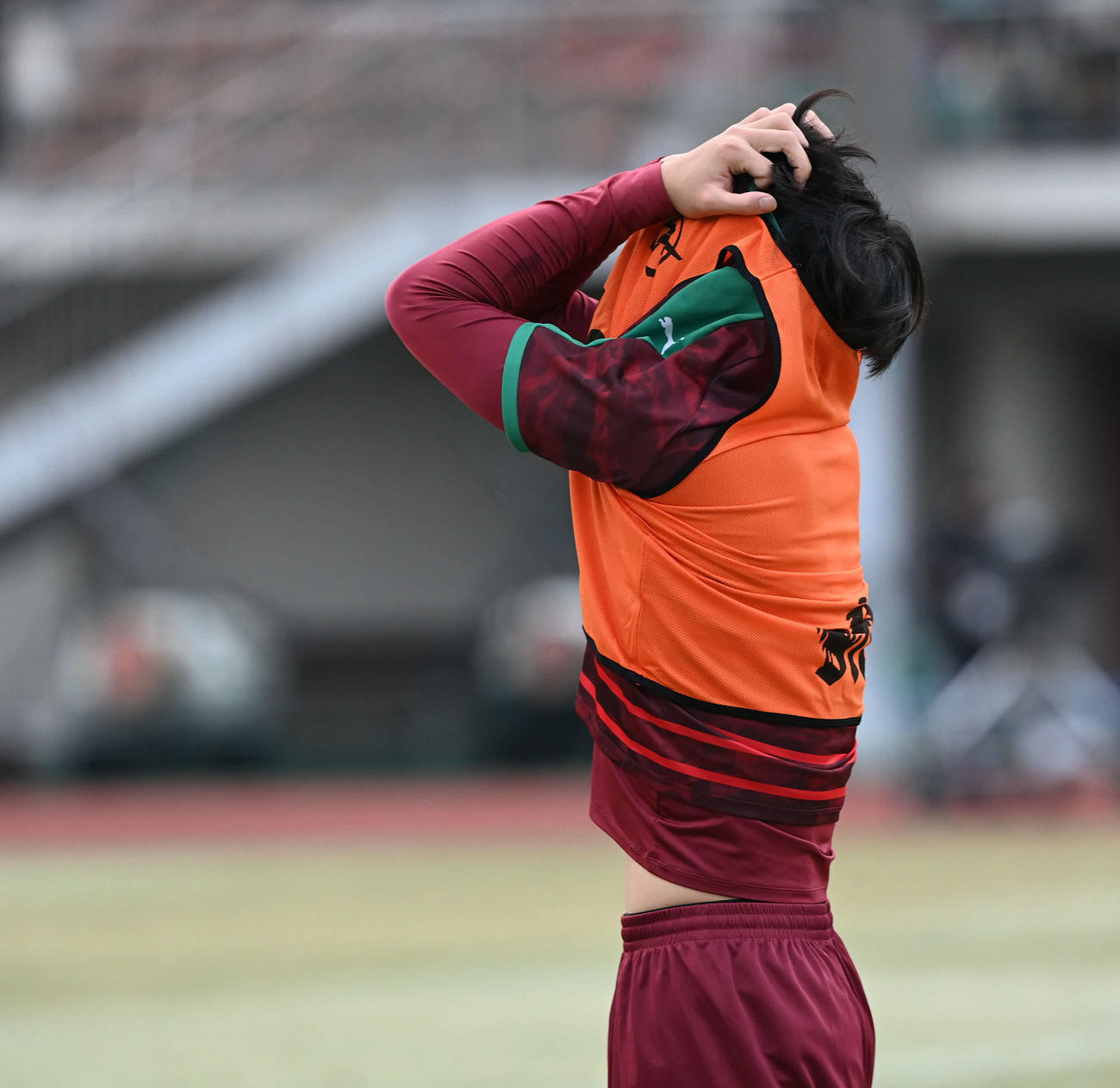 岡山学芸館に負けを喫し天を仰ぐ尚志・高瀬