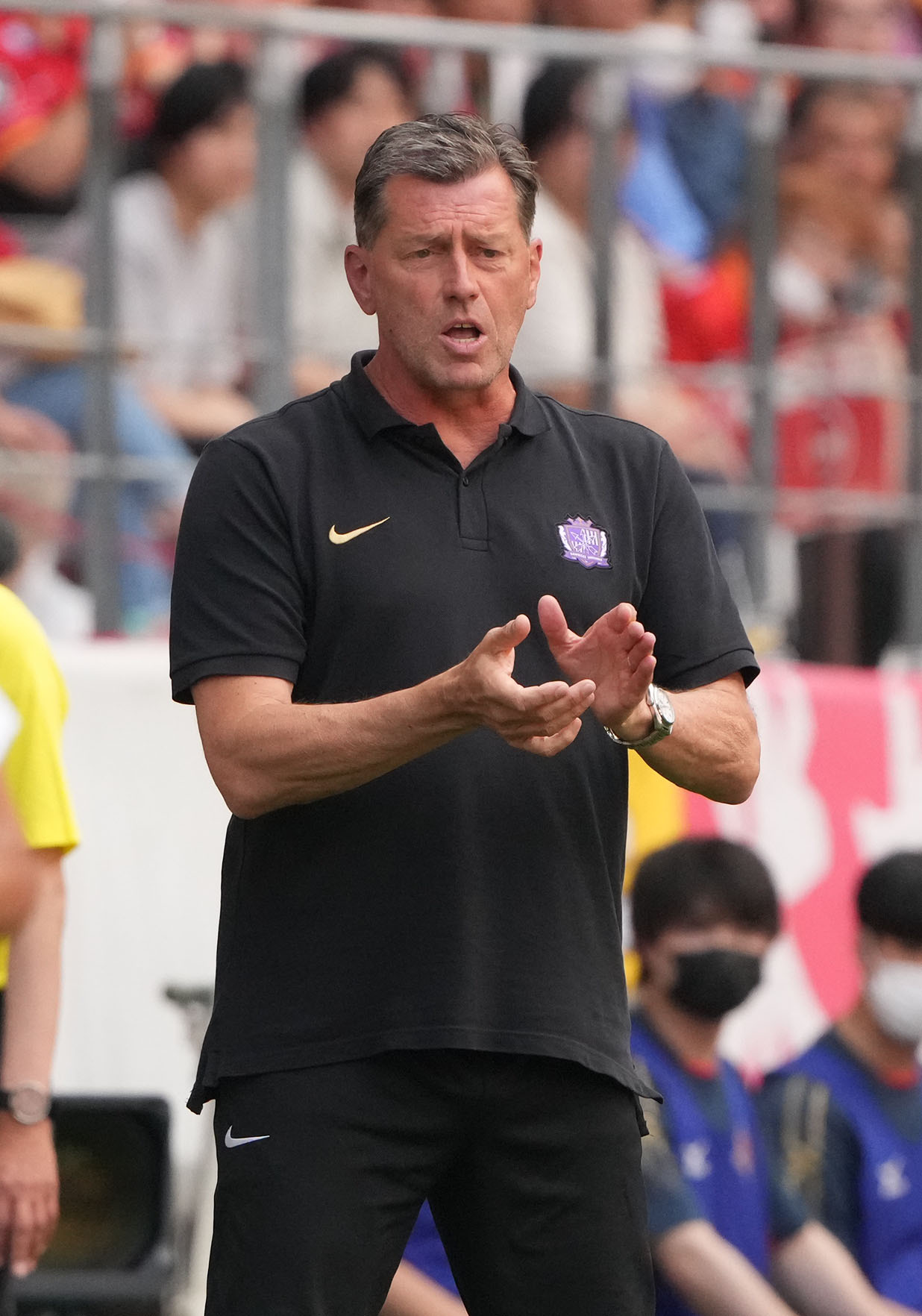 広島ミヒャエル・スキッべ監督（2023年5月撮影）