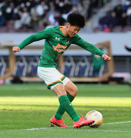 高校サッカー】青森山田DF小泉は明大、近江FW小山は消防士志望 J内定