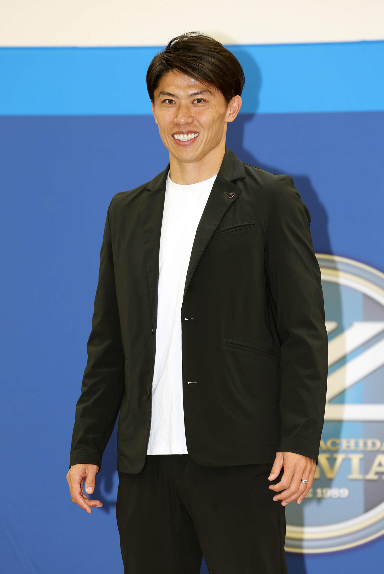 町田のアンバサダーに就任し、笑顔を見せる太田宏介氏（撮影・宮地輝）
