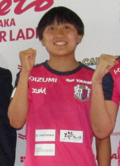 C大阪ヤンマーの新体制会見に参加した小山史乃観