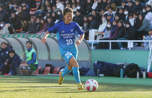 全試合で得点を決めた1年生FW伊藤琴音