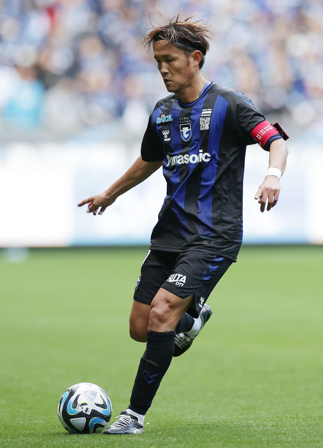 G大阪・宇佐美貴史（2023年12月3日撮影）