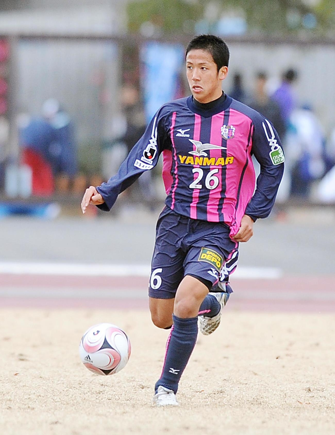 Jユース杯2008・決勝トーナメントに出場した夛田凌輔（2008年撮影）