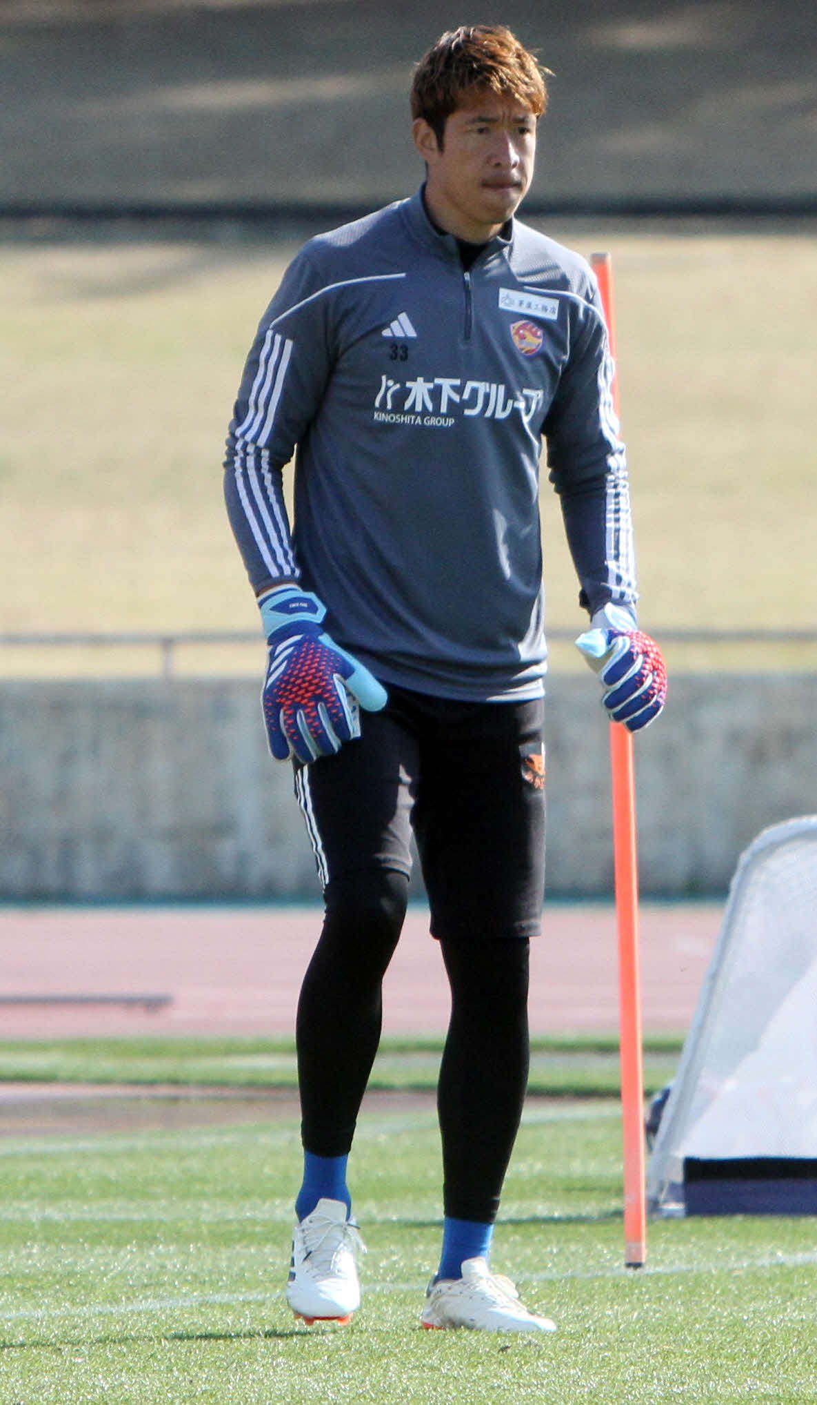 プロ意識の高さも含め、チームの大黒柱を担うGK林