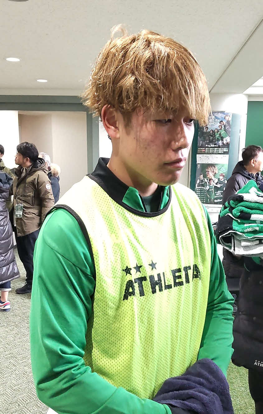 東京V染野唯月は2日後に控えた国立開幕戦に向け、思いを口にする