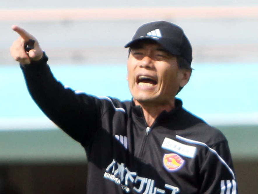 仙台・森山監督（2024年2月7日撮影）
