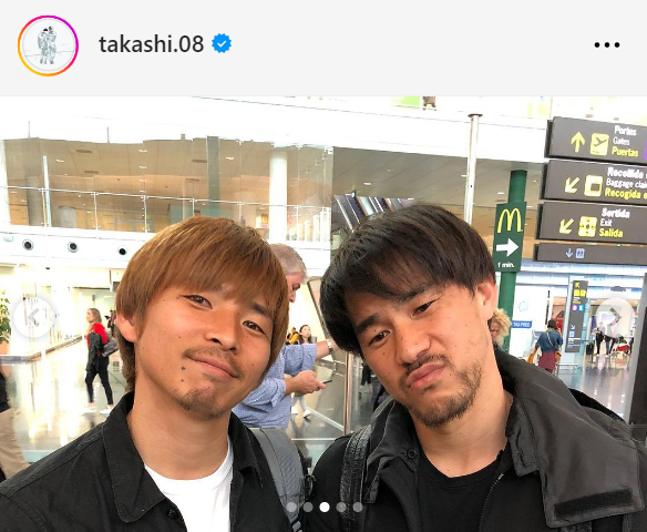 乾貴士のインスタグラムから
