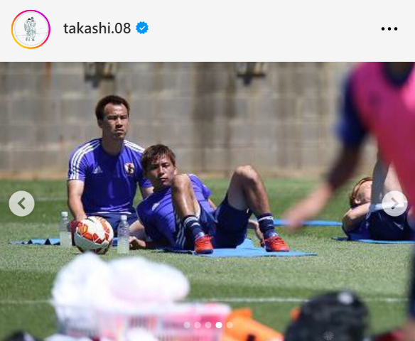 乾貴士のインスタグラムから