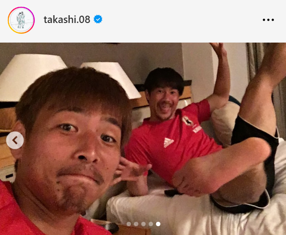 乾貴士のインスタグラムから