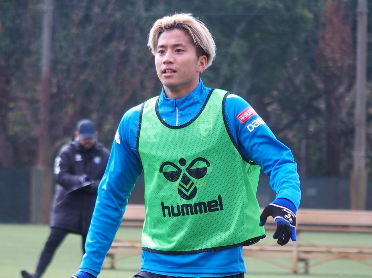 G大阪MF山田康太（撮影・永田淳）