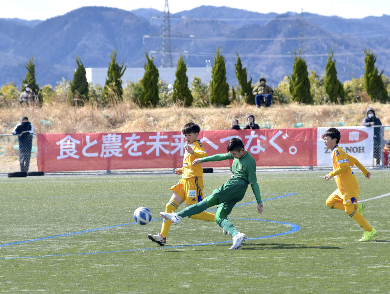 予選リーグ・ベガルタ仙台ジュニア対ヴェルディーサッカースクール岩手