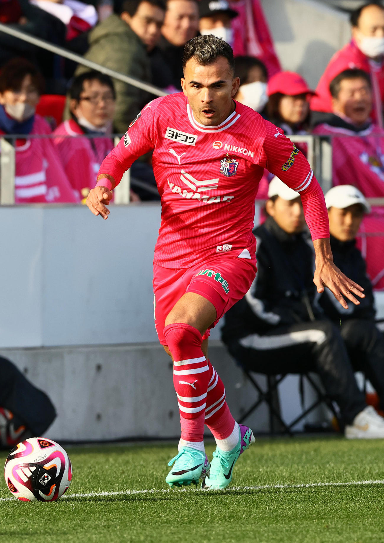 C大阪ルーカス・フェルナンデス（2024年2月24日撮影）