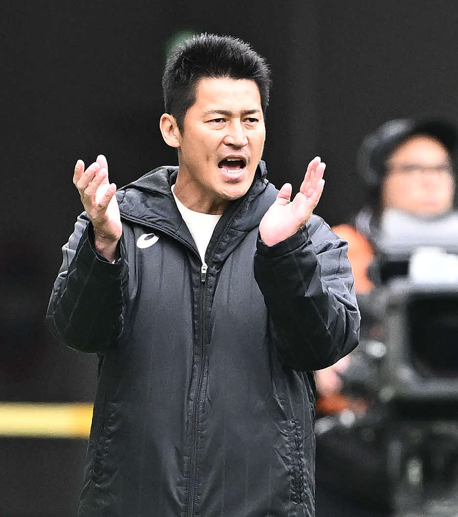 神戸吉田孝行監督（2024年2月17日撮影）