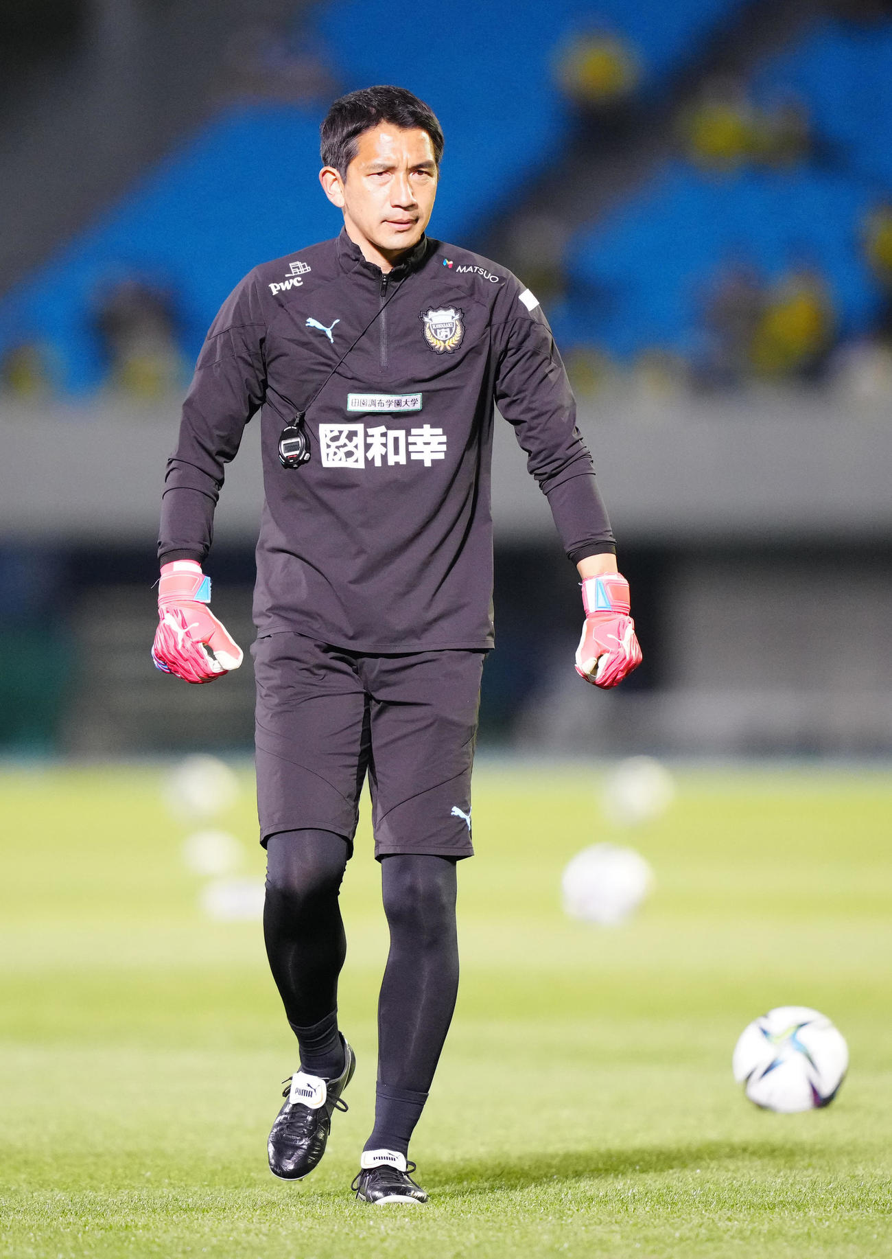 川崎フロンターレGKコーチ時代の高桑大二朗氏（2022年4月9日撮影）