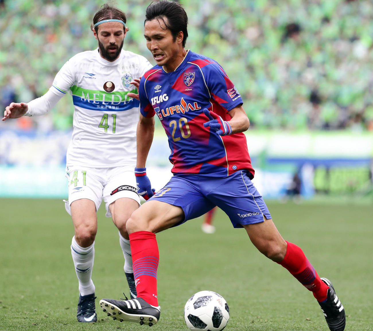 東京時代の前田遼一（2018年3月18日撮影）