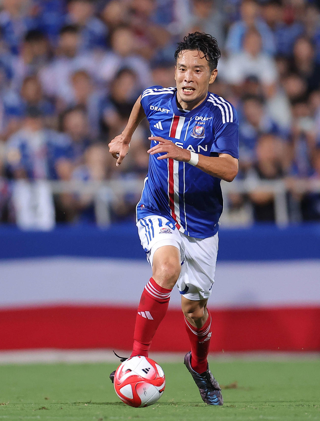 横浜MF水沼宏太(2023年9月10日撮影)