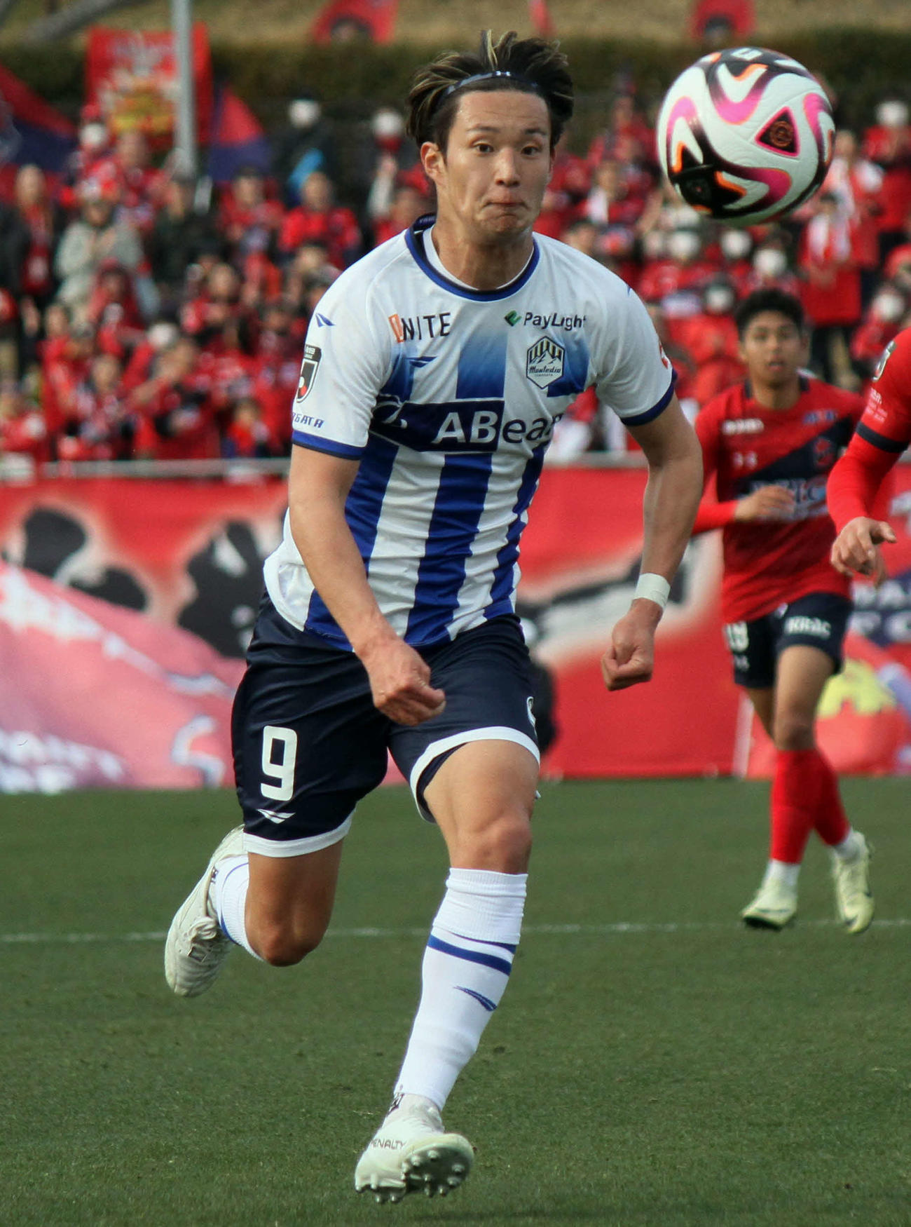 古巣いわき戦に臨んだ山形FW有田