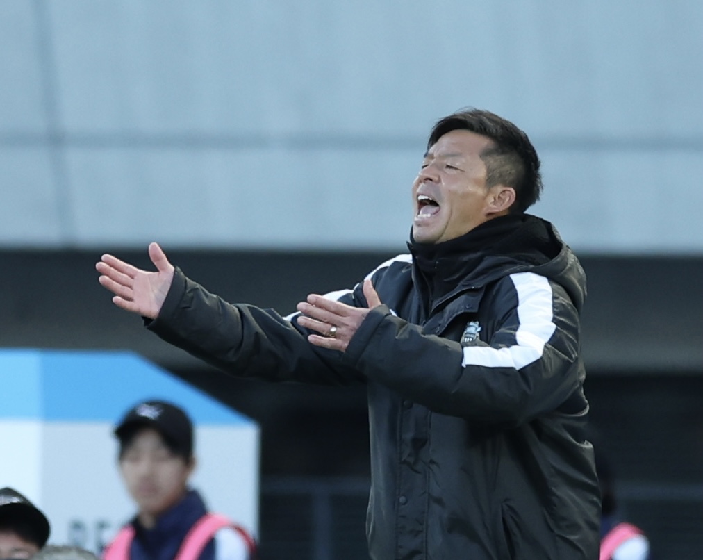 川崎F鬼木達監督（2024年3月9日撮影）