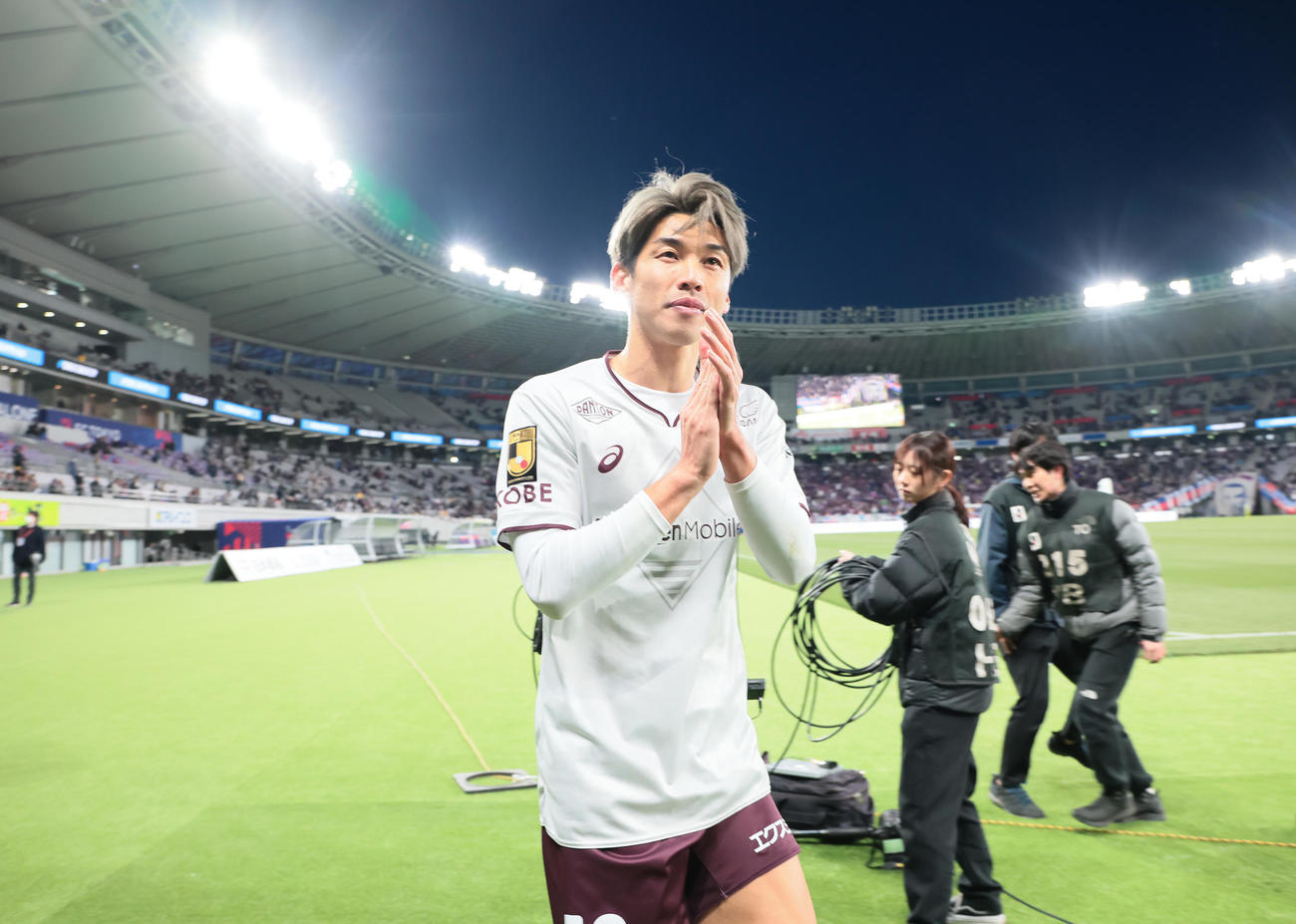 大迫勇也（2024年3月9日撮影）