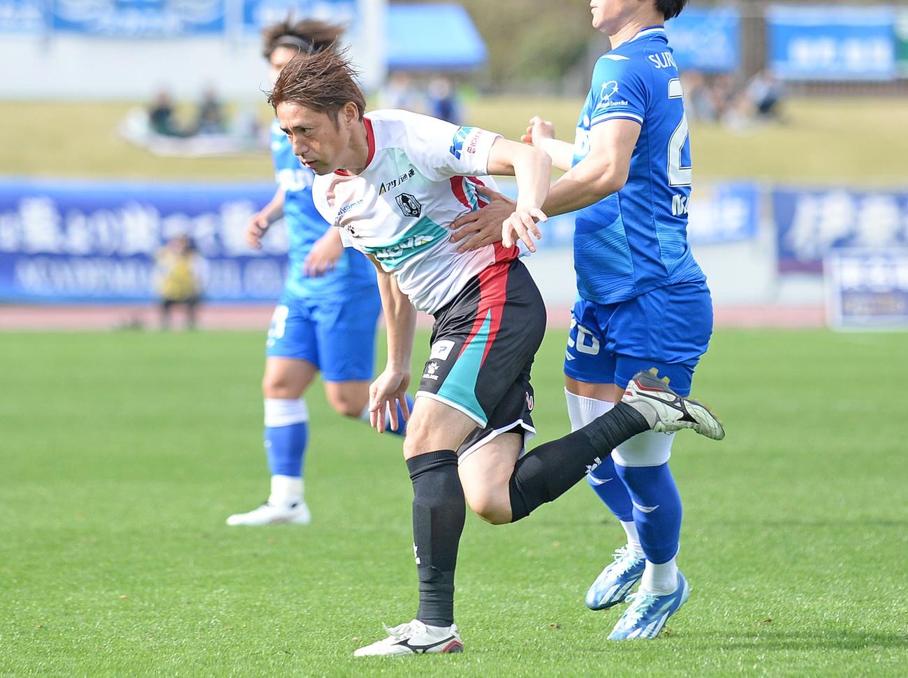 6日の沼津戦で今季3試合目の出場となった岩手水野