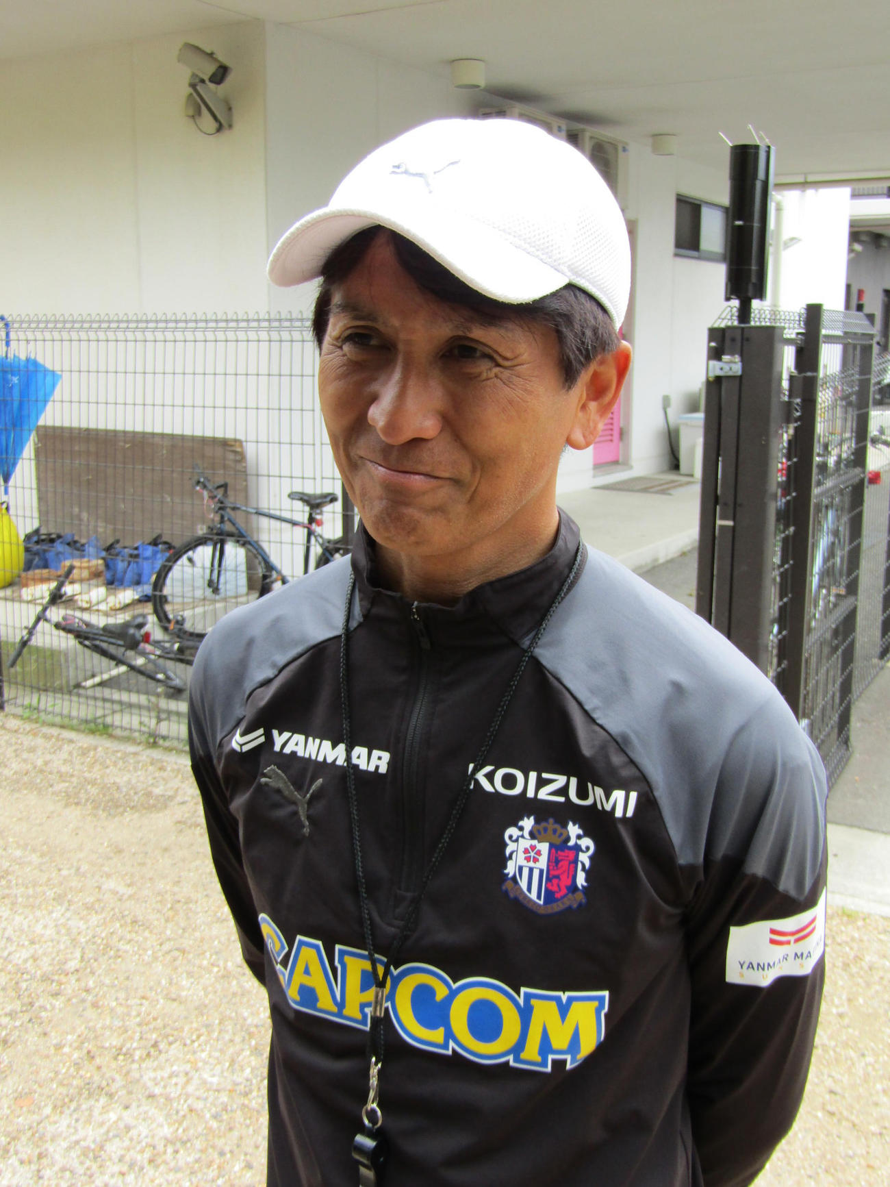 C大阪小菊監督（24年4月24日撮影）