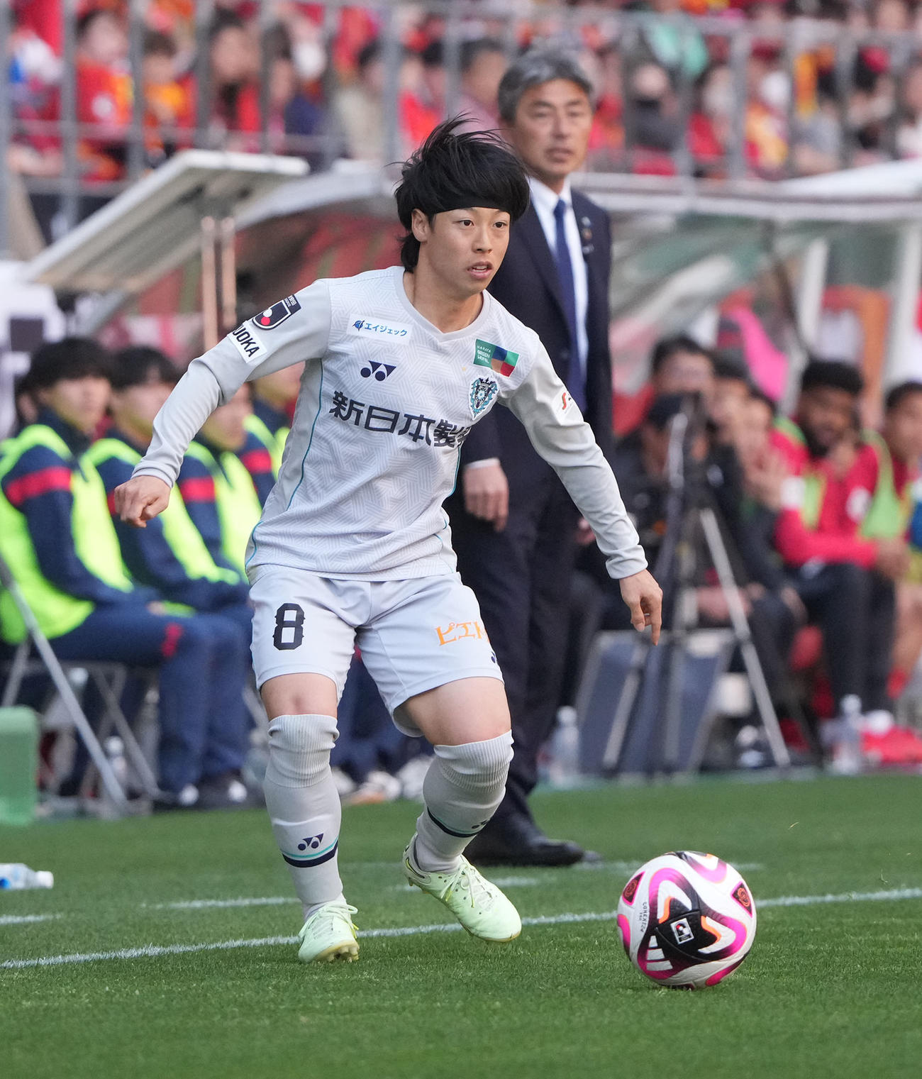 福岡 紺野和也(2024年4月7日撮影)