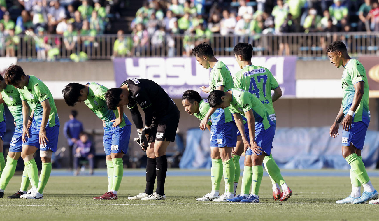 町田と引き分けた湘南イレブン