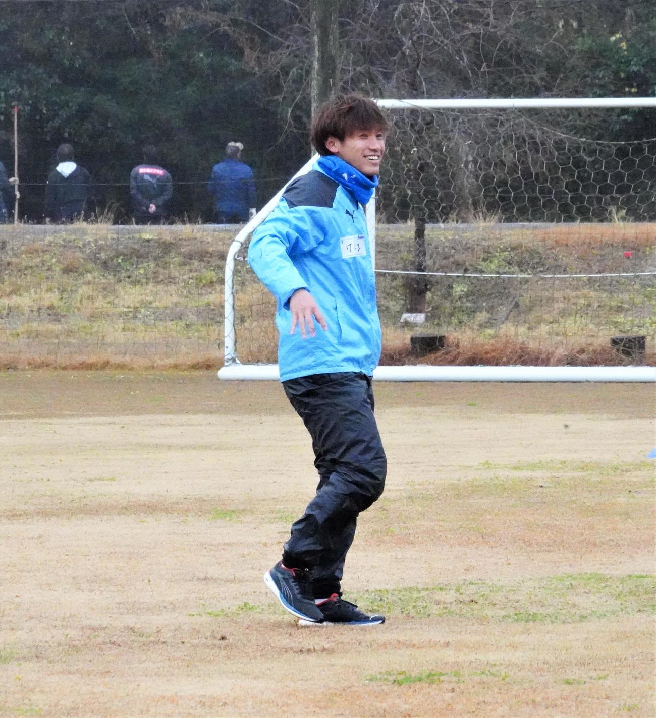 川崎フロンターレMF橘田健人（2023年12月15日撮影）
