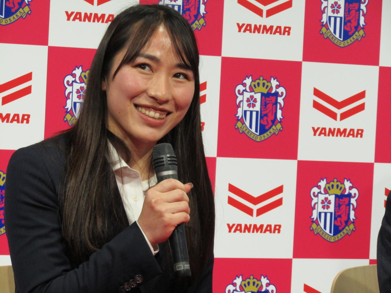 C大阪ヤンマーMF古沢留衣（23年2月24日撮影）