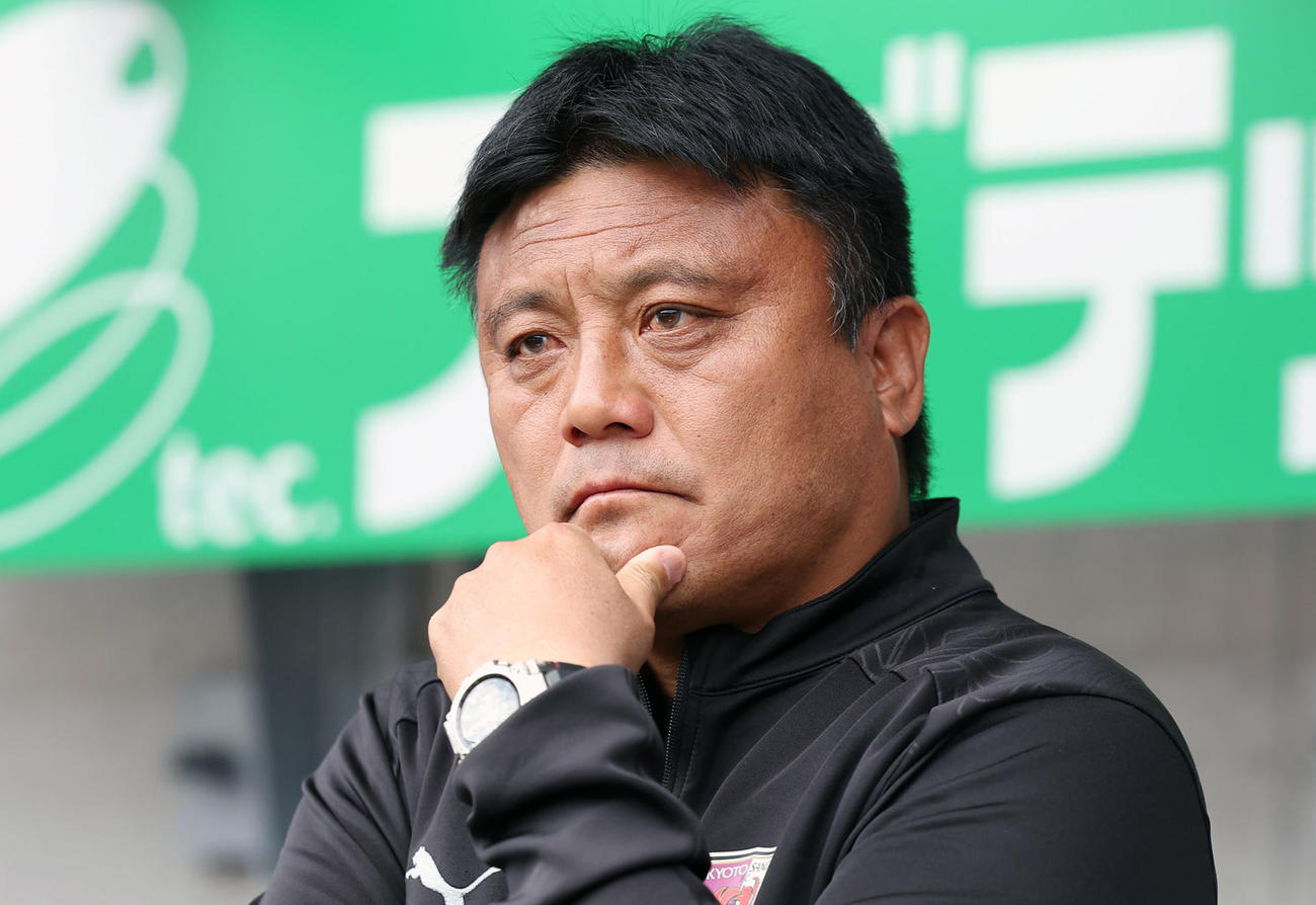 京都・曺貴裁監督（2024年4月7日撮影）