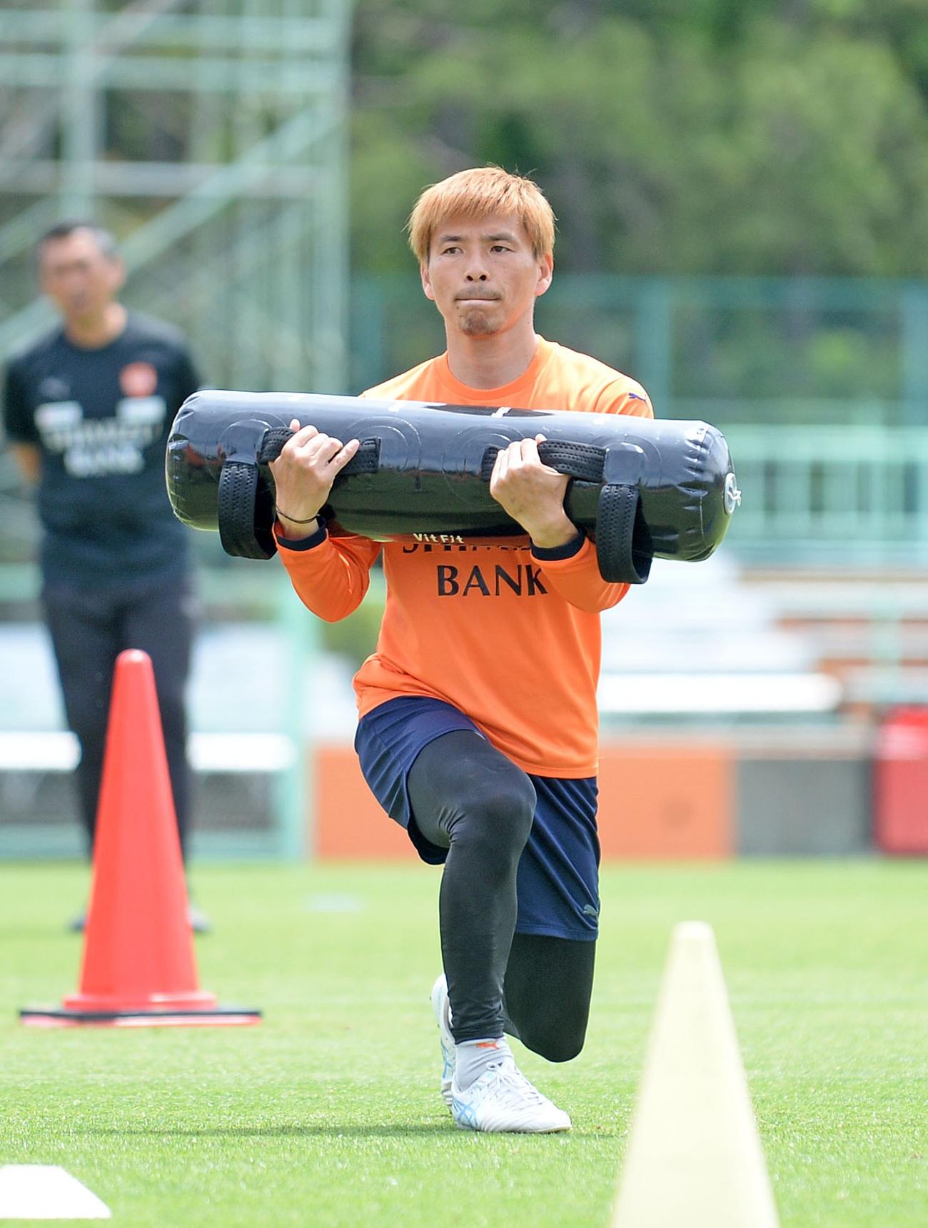 体幹を鍛える清水乾