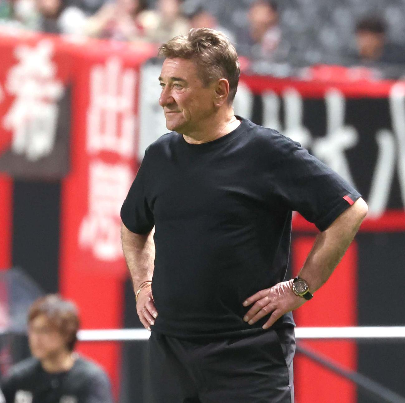 札幌ペトロビッチ監督（2024年5月6日撮影）