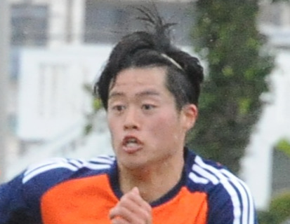 新潟DF森璃太（2024年1月23日撮影）