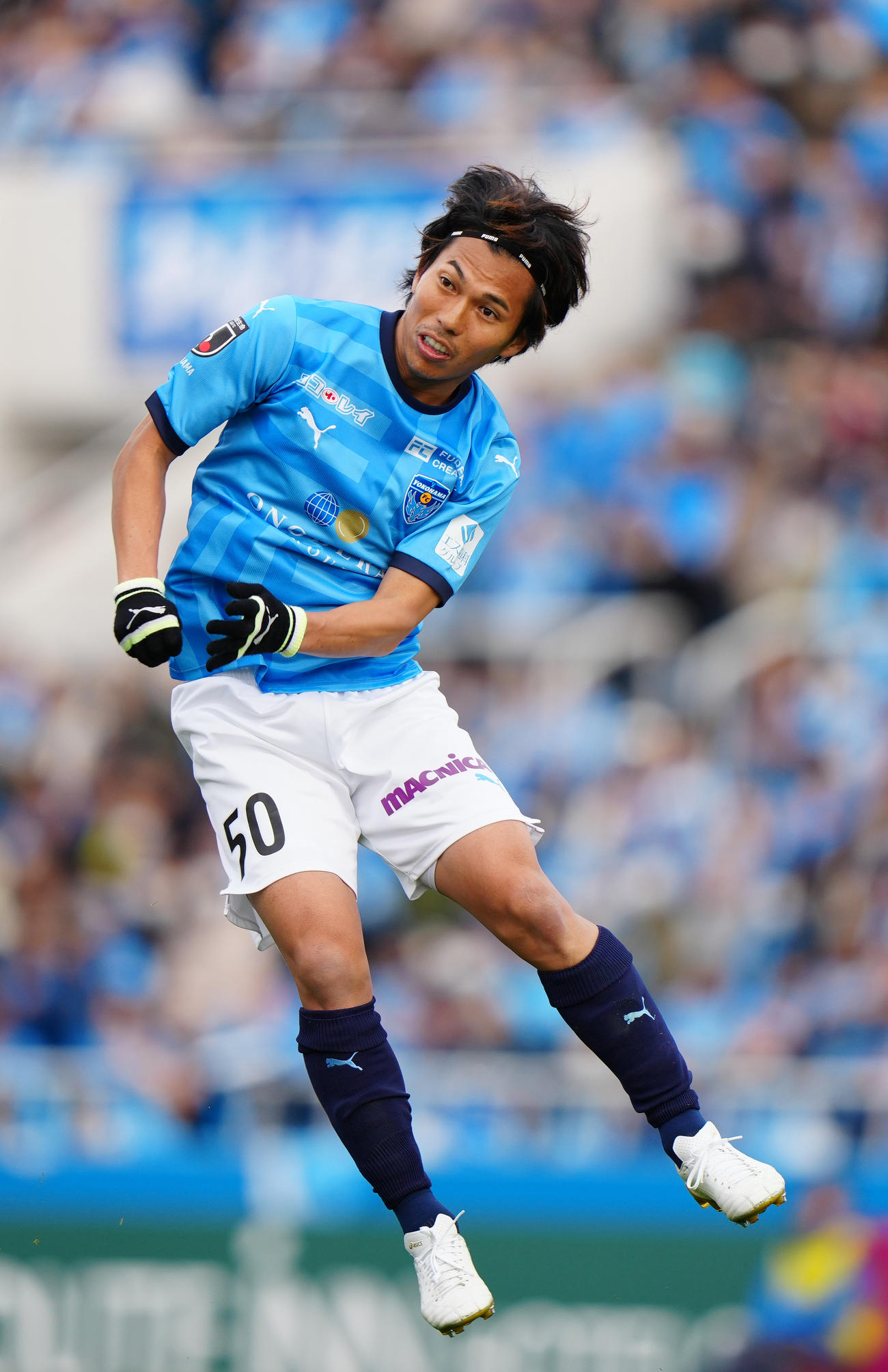 横浜FC小川慶治朗（2023年11月25日撮影）