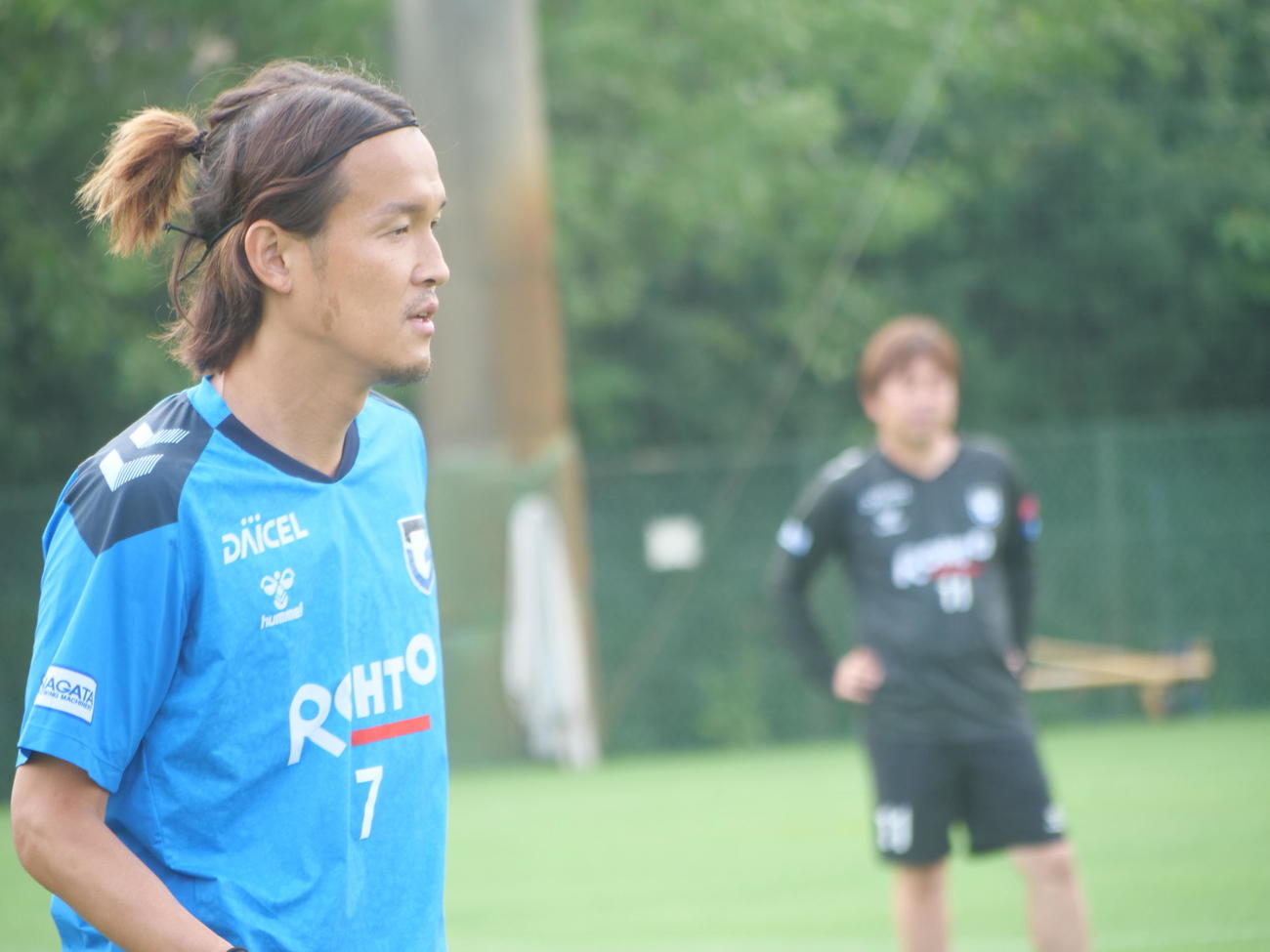町田戦に向けて調整するG大阪FW宇佐美貴史（C）ガンバ大阪