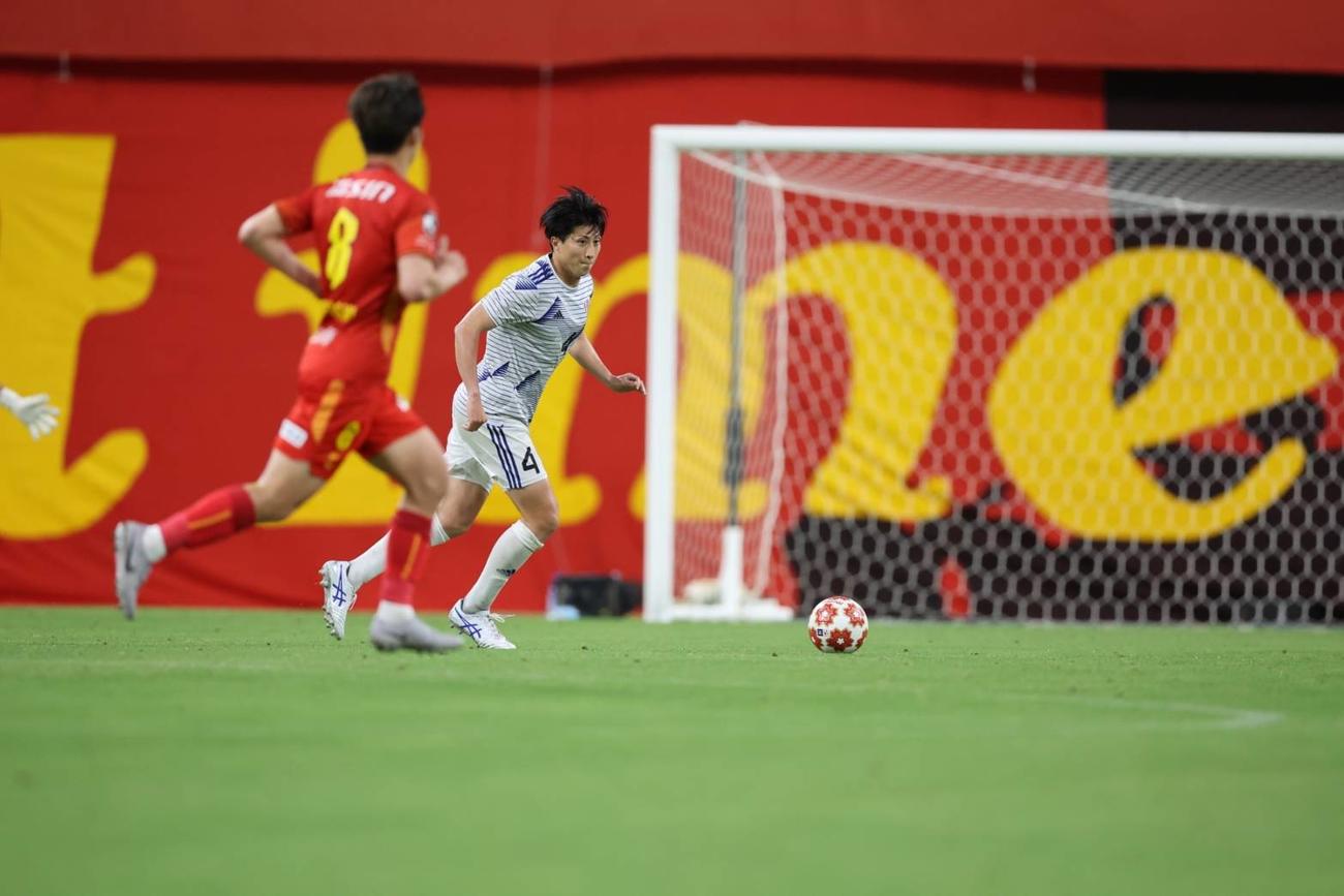 天皇杯2回戦でJ1名古屋を破った北信越1部JAPANサッカーカレッジDF安藤裕麻（JAPANサッカーカレッジ提供）