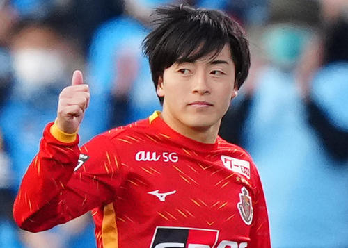 名古屋】相馬勇紀が復帰即先発＆ゴール 8戦ぶり勝利の立役者に「存在