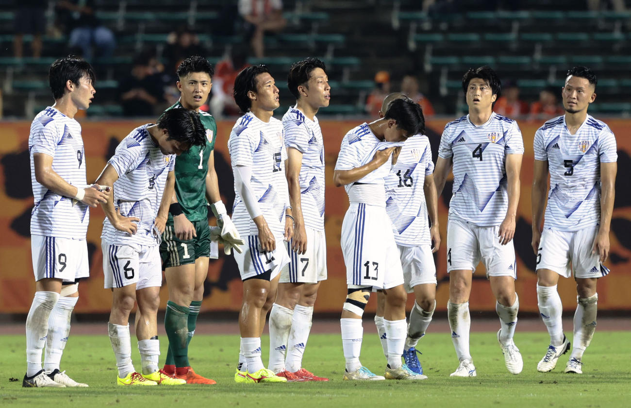 J2山口に敗れたJAPANサッカーカレッジ（共同）