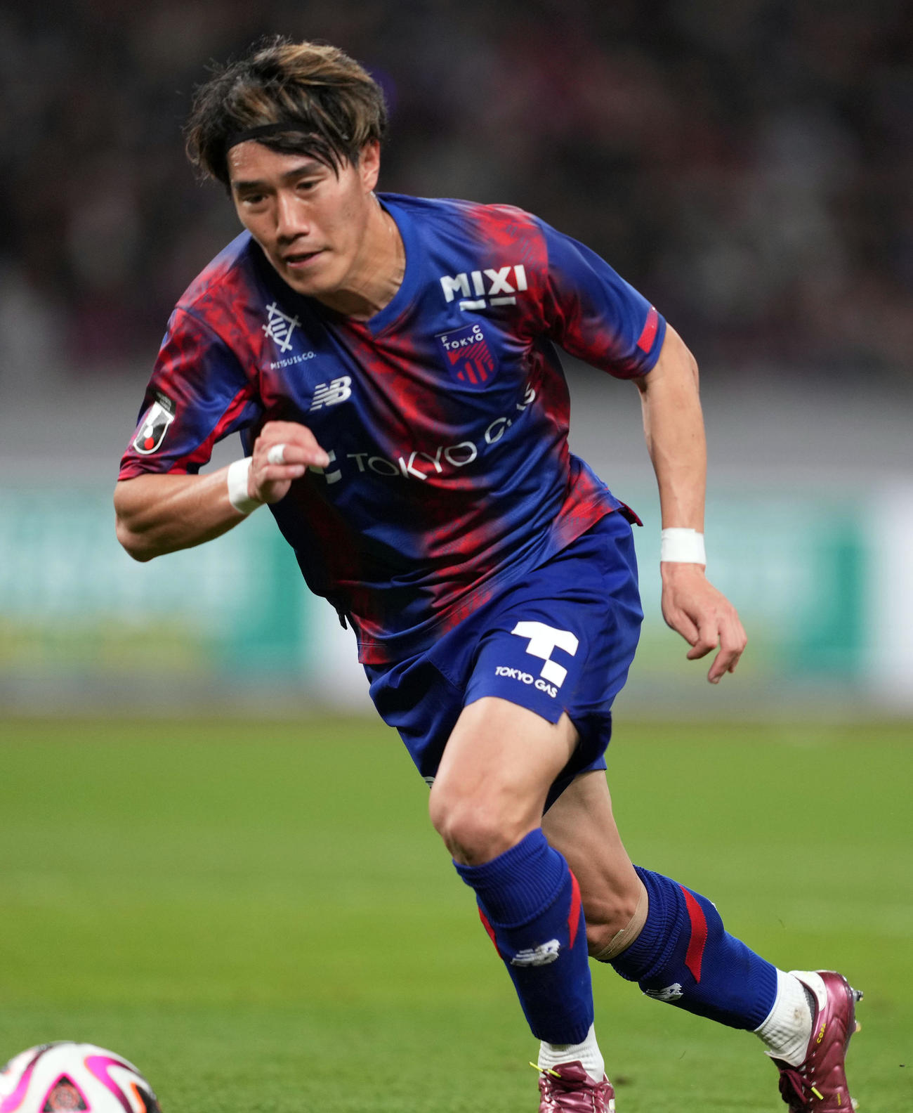 遠藤渓太(2024年4月7日撮影)