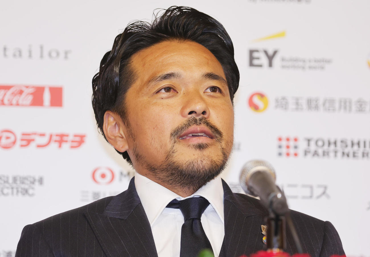 今季限りでの引退を発表した浦和興梠（撮影・野上伸悟）