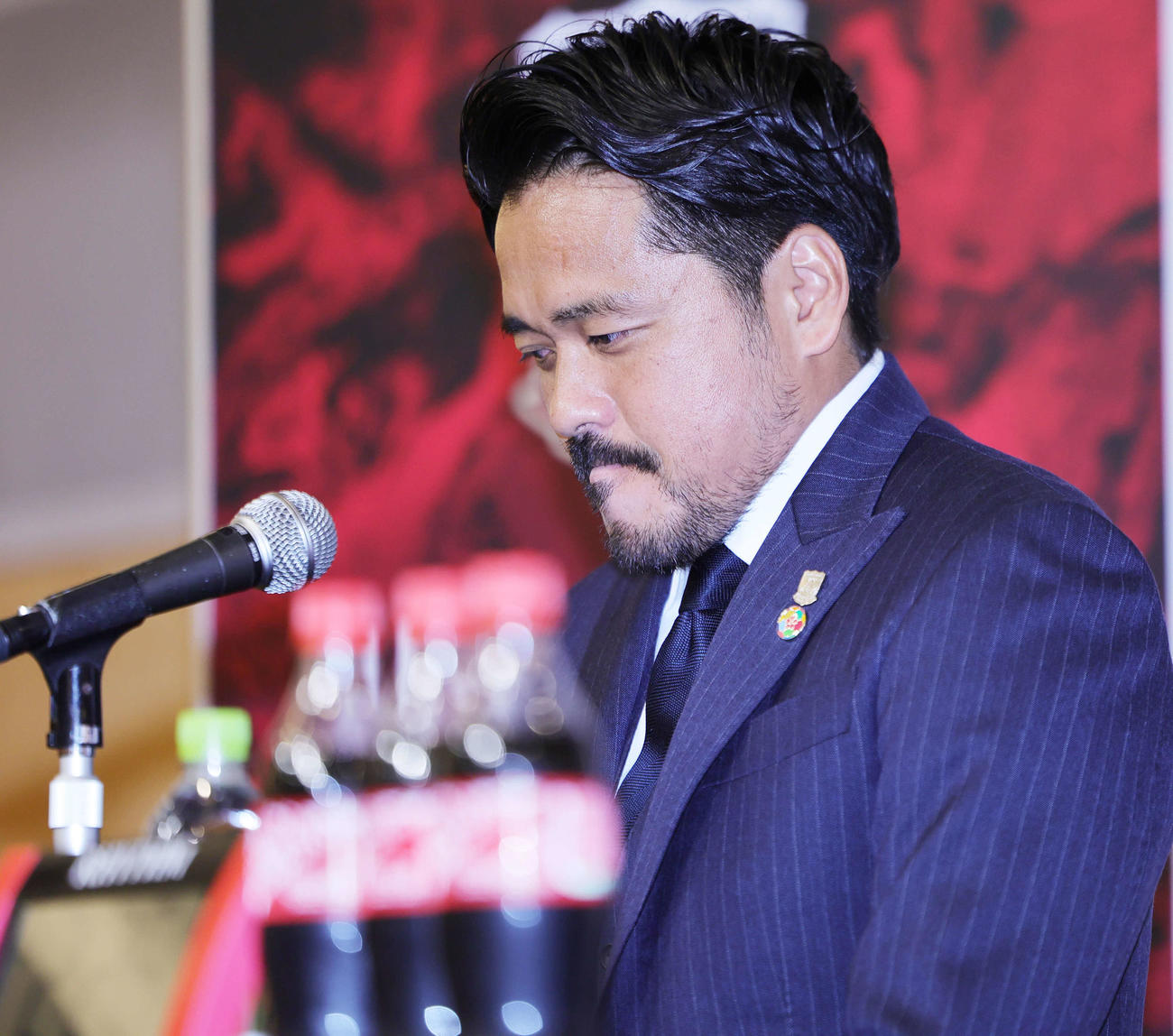 今季限りでの引退を発表した浦和興梠（撮影・野上伸悟）