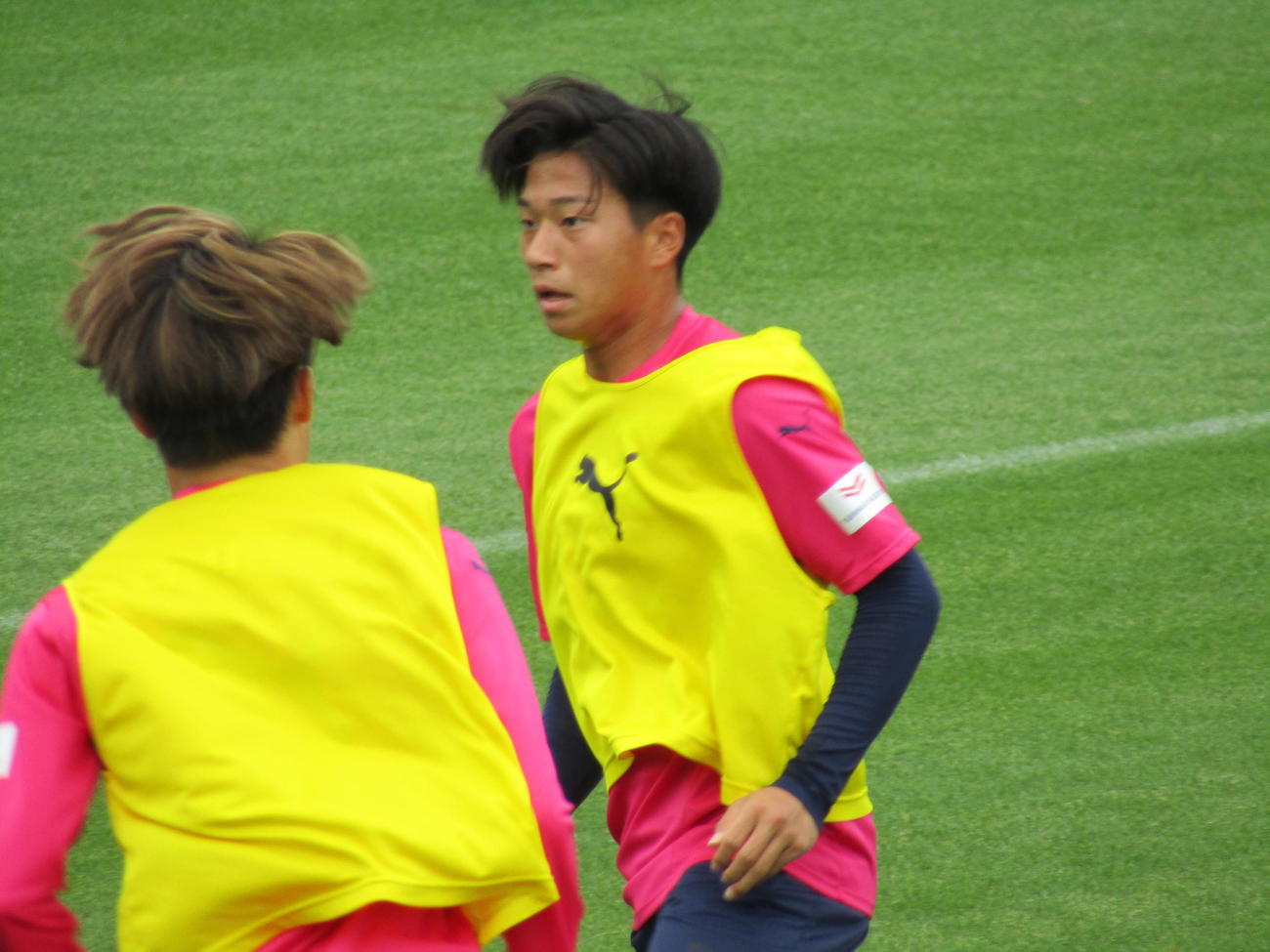 C大阪の来季トップ昇格が内定した木実快斗（24年4月29日撮影）
