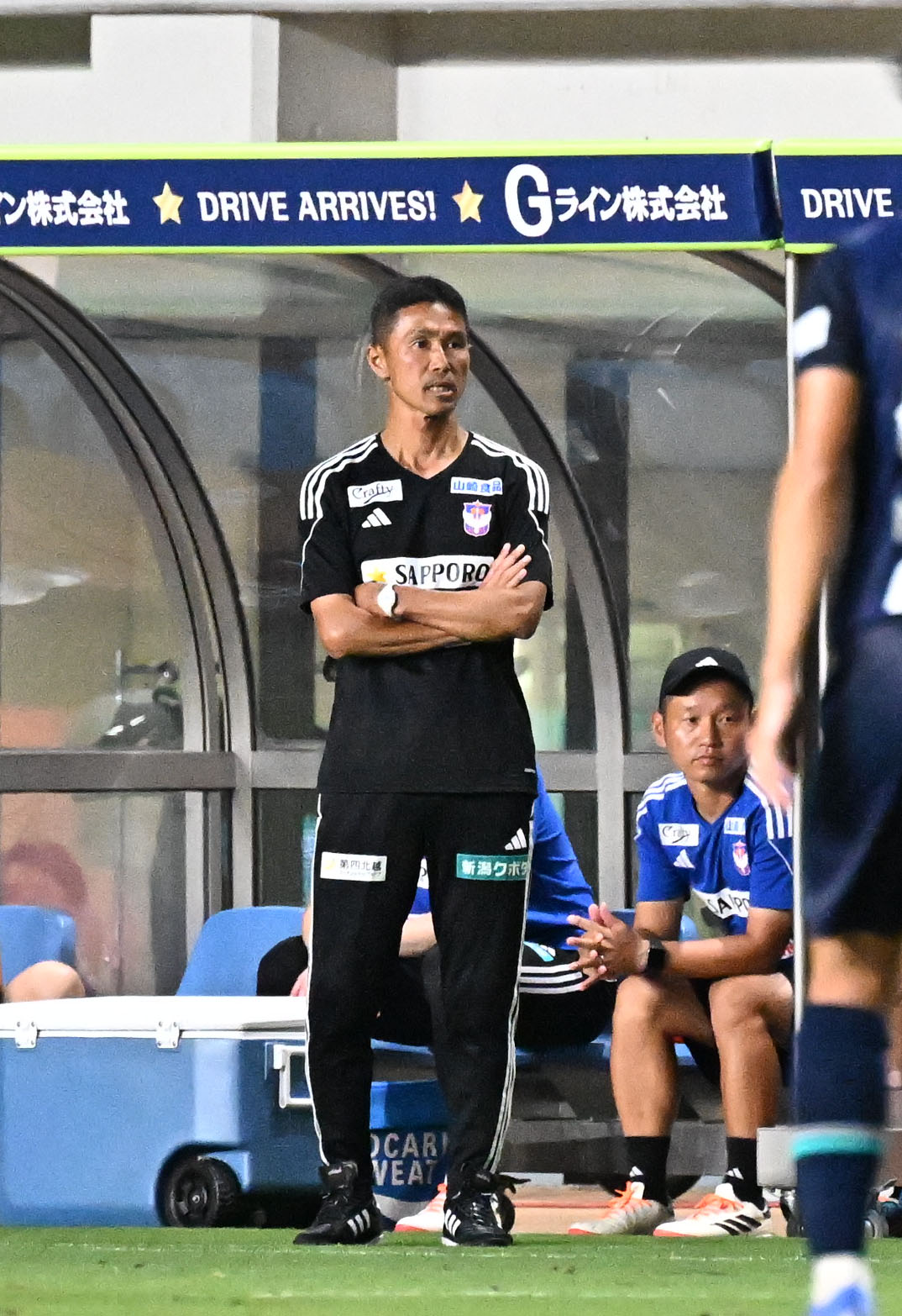 新潟松橋力蔵監督（2024年8月17日撮影）