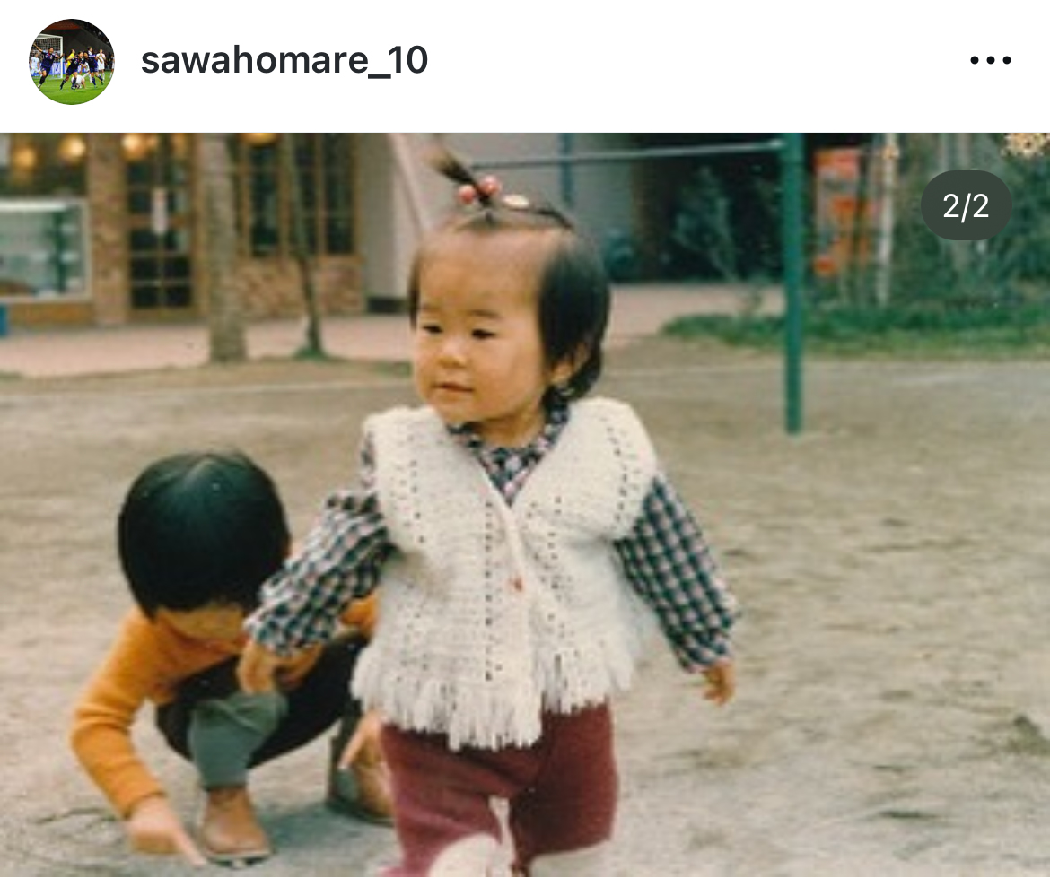 澤穂希さんのインスタグラムから